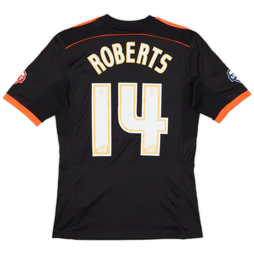 2014-15 Fulham Match Issue Away Shirt Roberts #14