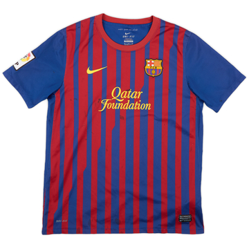 2011-12 Barcelona Home Shirt - 6/10 - (XL.Boys)