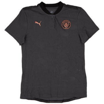 2020-21 Manchester City Puma Polo Shirt - 7/10 - (M)