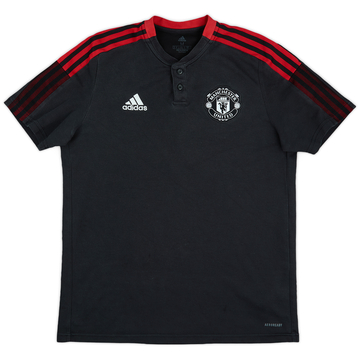2021-22 Manchester United adidas Polo Shirt - 8/10 - (M)