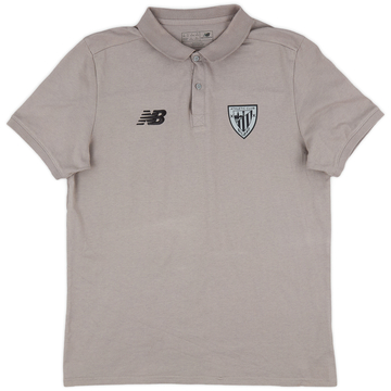 2018-19 Athletic Bilbao New Balance Polo Shirt - 9/10 - (S)