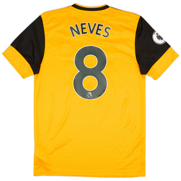 2020-21 Wolves Home Shirt Neves #8 - 9/10 - (S)