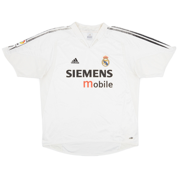 2004-05 Real Madrid Home Shirt - 5/10 - (XL)