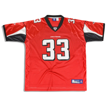 2008-11 Atlanta Falcons Turner #33 Reebok On Field Jersey (Home) XXL