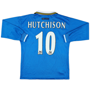 1997-99 Everton Home L/S Shirt Hutchison #10 - 5/10 - (L.Boys)