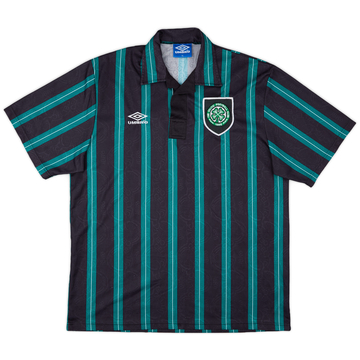 1992-93 Celtic Away Shirt - 8/10 - (XL)