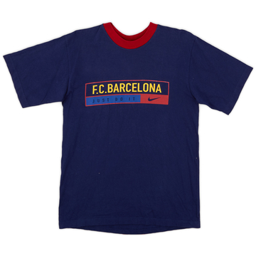 2010-11 Barcelona Nike Cotton Tee - 7/10 - (S)