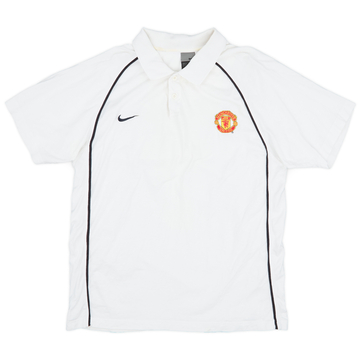 2004-05 Manchester United Nike Polo Shirt - 8/10 - (M)