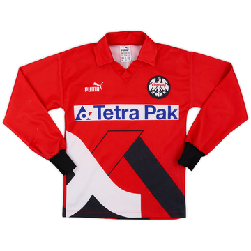1993-94 Eintracht Frankfurt Home L/S Shirt - 7/10 - (XXS)