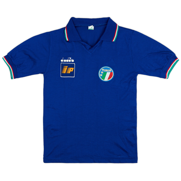 1986-91 Italy Home Shirt - 10/10 - (XL.Boys)