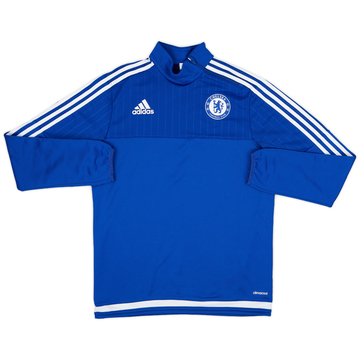 2015-16 Chelsea adidas 1/4 Zip Training Top - 9/10 - (S)