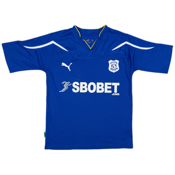 2010-11 Cardiff Home Shirt - 6/10 - (S)