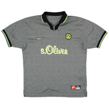 1997-98 Borussia Dortmund Away Shirt - 7/10 - (XL.Boys)