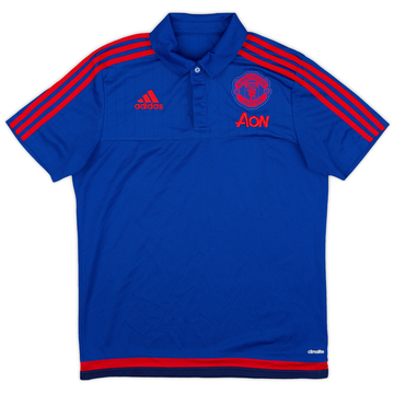 2015-16 Manchester United adidas Polo Shirt - 10/10 - (M)