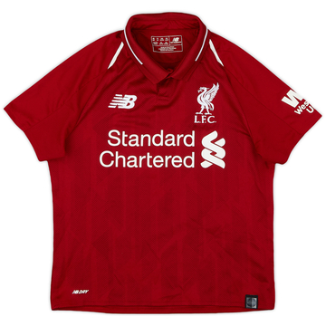 2018-19 Liverpool Home Shirt - 9/10 - (S.Boys)