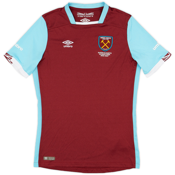 2016-17 West Ham Home Shirt - 9/10 - (XL.Boys)