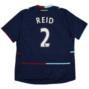2012-13 West Ham Away Shirt Reid #2 - 8/10 - (XS)