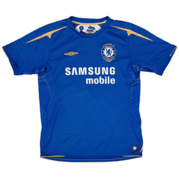 2005-06 Chelsea Centenary Home Shirt - 6/10 - (L.Boys)