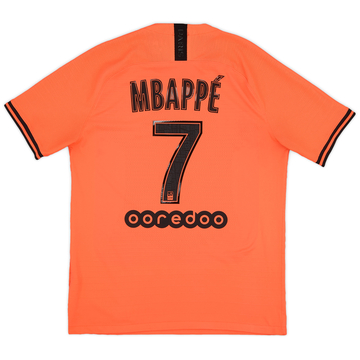 2019-20 Paris Saint-Germain Authentic Away Shirt Mbappe #7 - 9/10 - (L)