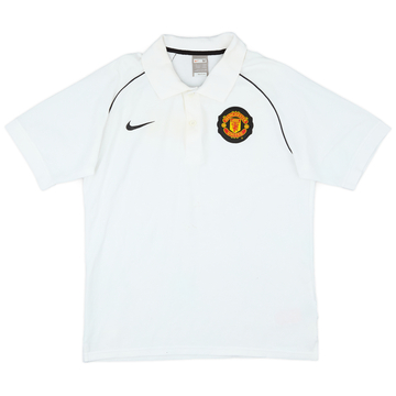 2009-10 Manchester United Nike Polo Shirt - 8/10 - (M)