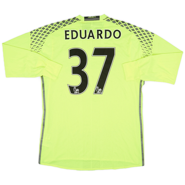 2016-17 Chelsea Player Issue GK Away Shirt Eduardo #37
