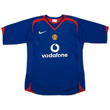 2005-06 Manchester United Away Shirt - 7/10 - (XL.Boys)