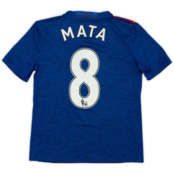 2016-17 Manchester United Away Shirt Mata #8 - 6/10 - (M.Boys)