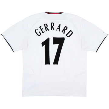 2003-04 Liverpool Away Shirt Gerrard #17 - 6/10 - (XL)