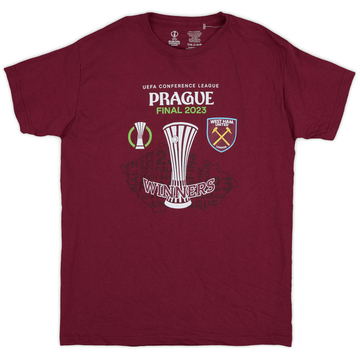 2023 West Ham 'Conference League Winners' Graphic Tee - 9/10 - (S)