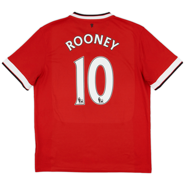2014-15 Manchester United Home Shirt Rooney #10 - 6/10 - (L)