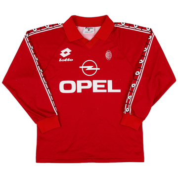 1995-96 AC Milan Lotto Training L/S Shirt - 7/10 - (L)