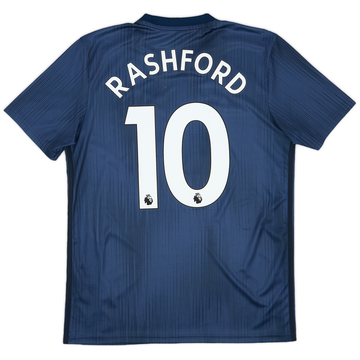 2018-19 Manchester United Third Shirt Rashford #10 - 7/10 - (M)
