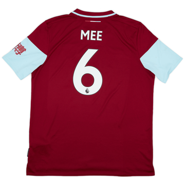 2020-21 Burnley Home Shirt Mee #6 - 9/10 - (XXL)