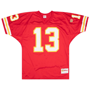 1996 Kansas City Chiefs Bono #13 Wilson Jersey (Home) XL