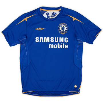 2005-06 Chelsea Centenary Home Shirt - 9/10 - (M.Boys)