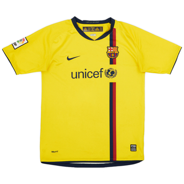 2008-10 Barcelona Away Shirt - 9/10 - (XL.Boys)