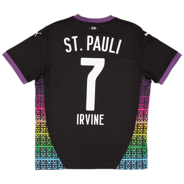 2024-25 St Pauli Third Shirt Irvine #7
