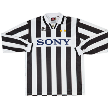 1995-97 Juventus Home L/S Shirt - 8/10 - (XL)