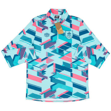 2023-24 Burnley Umbro 1/4 Zip Pre-Match Top