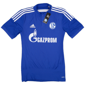 2014-16 Schalke Player Issue Home Shirt (S/M)