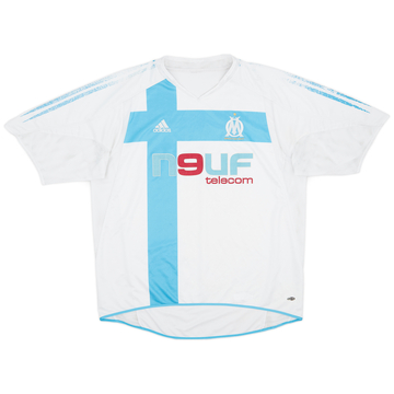 2004-05 Olympique Marseille Home Shirt - 4/10 - (XL)