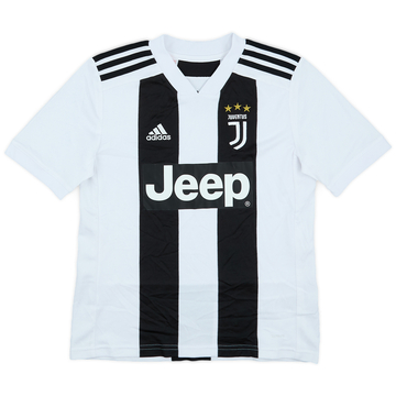 2018-19 Juventus Home Shirt - 9/10 - (M.Boys)
