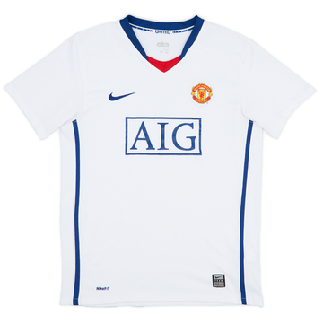 2008-10 Manchester United Away Shirt - 8/10 - (XL.Boys)