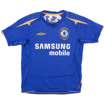 2005-06 Chelsea Centenary Home Shirt - 7/10 - (6-7 Years)