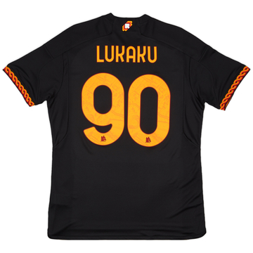 2023-24 Roma Third Shirt Lukaku #90