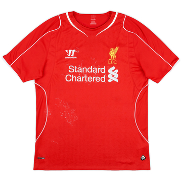 2014-15 Liverpool Home Shirt - 4/10 - (L)