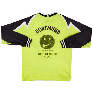 1995-96 Borussia Dortmund 'Deutscher Meister' Home - 6/10 - (XL.Boys)