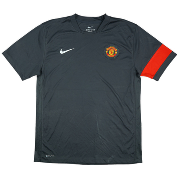 2010-11 Manchester United Nike Training Shirt - 7/10 - (L)