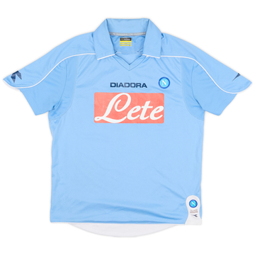 2008-09 Napoli Basic Home Shirt - 6/10 - (S)
