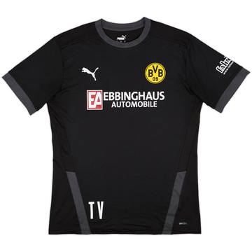 2018-19 Borussia Dortmund Staff Issue Puma Training Shirt TV - 9/10 - (L)